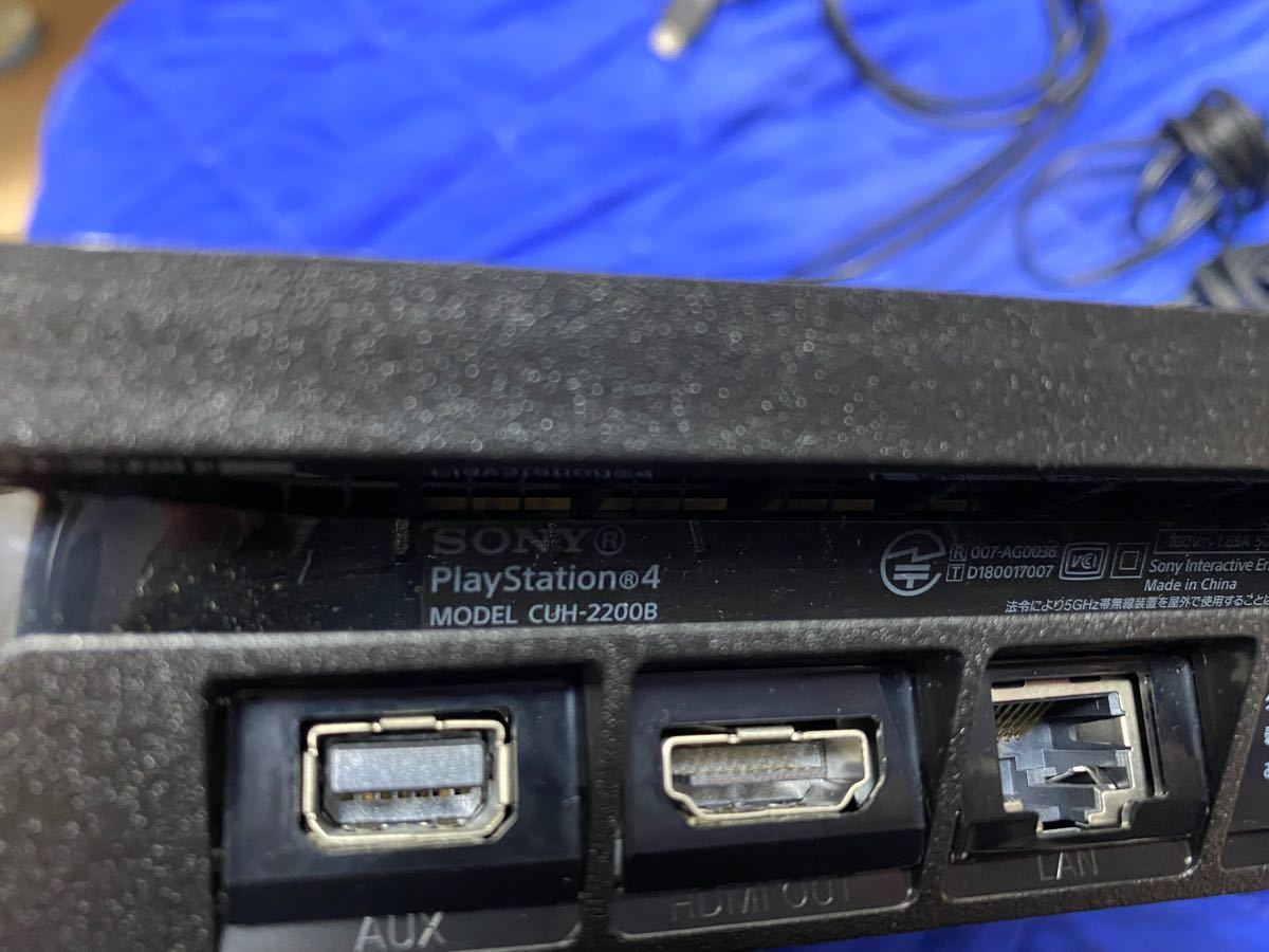 プレイステーション4 PlayStation4 PS4 SONY PS4本体 ジェット・ブラック プレステ4 正規品　箱なし