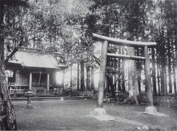 3250☆絵葉書・戦前・白絲勝景・曽我神社・絵はがき☆_画像2