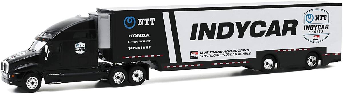 ＜新品・未開封・日本未発売品＞　グリーンライト　INDYCAR ケンワース T2000 トランスポーター　1/64サイズ