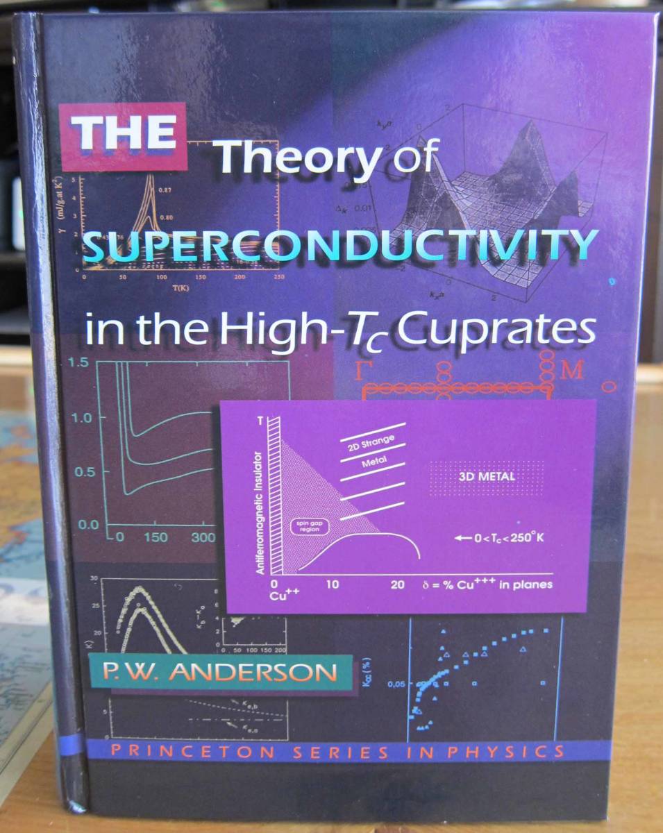 [古本(専門書:英語)] The Theory of Superconductivity in the High-Tc Cuprates / P. W. Anderson_画像1
