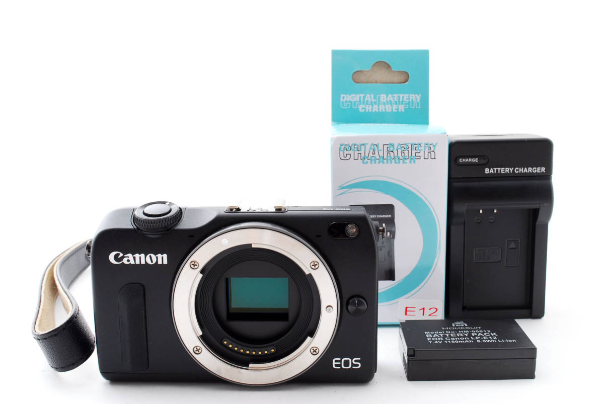 Canon キヤノン EOS M2 18.0 MP ミラーレス デジタルカメラ | www