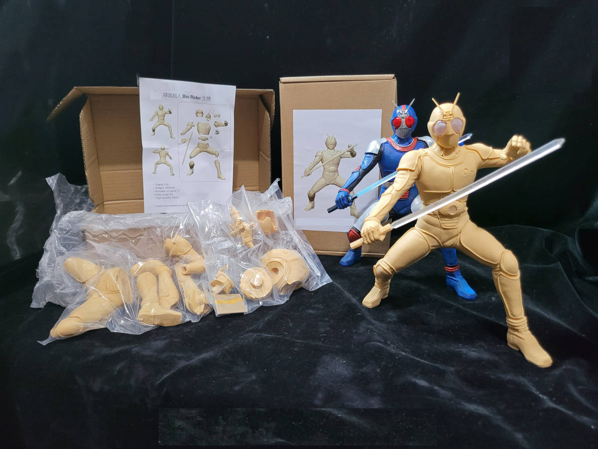 新品未使用1/6スケール 仮面バイオライダー ガレージキット(未 新品未使用1/6スケール 仮面バイオライダー ガレージキット(未