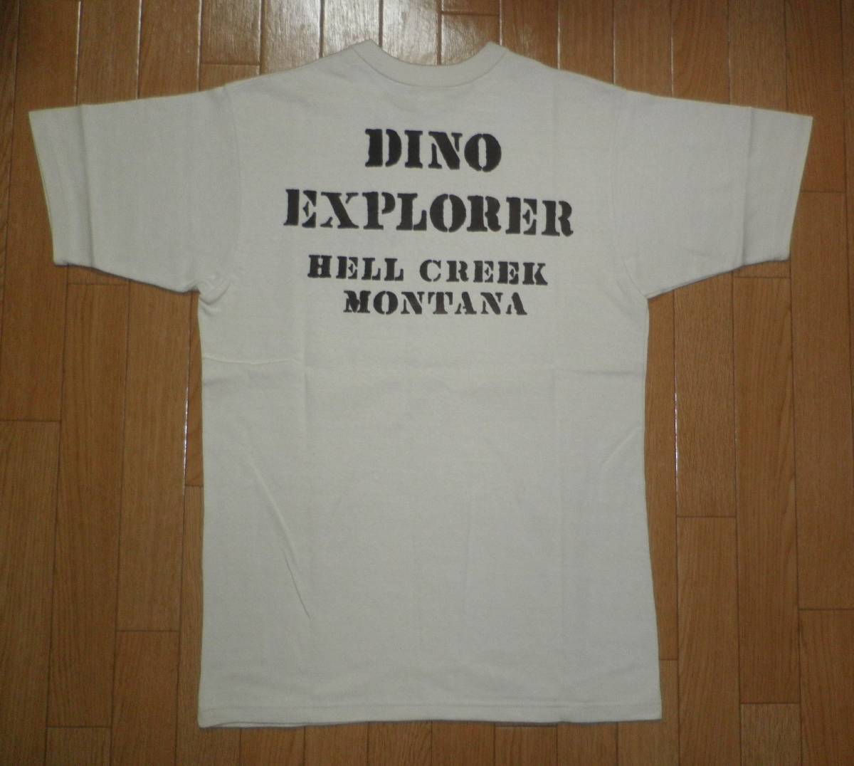 ☆新品 フリーホイーラーズ Tシャツ (38) "DINO EXPLORER" STRAW CREAM Freewheelers_画像5