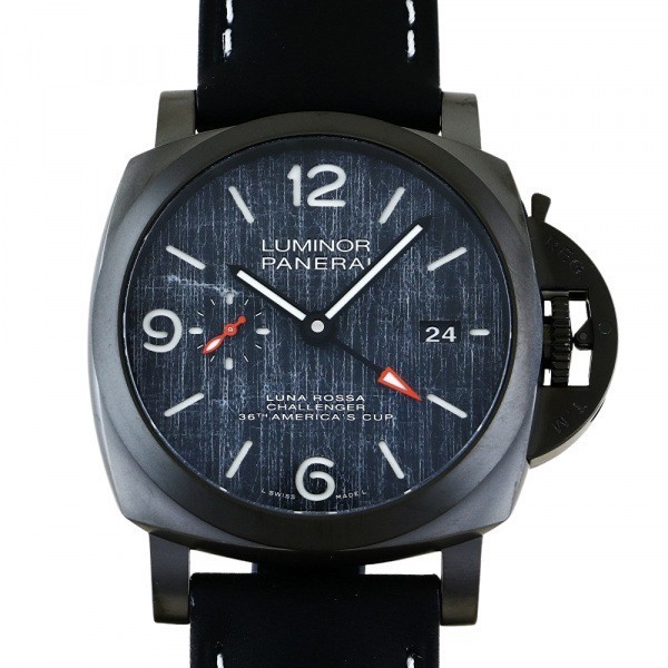 パネライ PANERAI ルミノール ルナ・ロッサ 1036本限定 PAM01036 グレー/ブラック文字盤 新品 腕時計 メンズ cd46norMOzCVWZ01-21152 ルミノール ベース