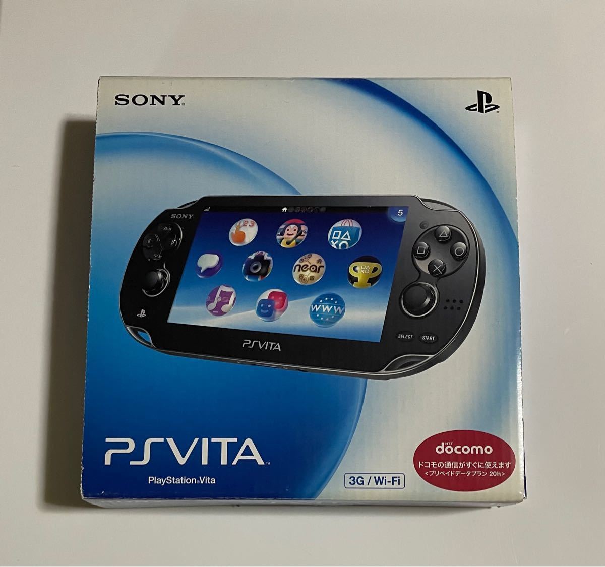 PlayStation Vita 3G/Wi-Fiモデル クリスタル・ブラック 限定版 PCH-1100 ゲームソフト4本セット