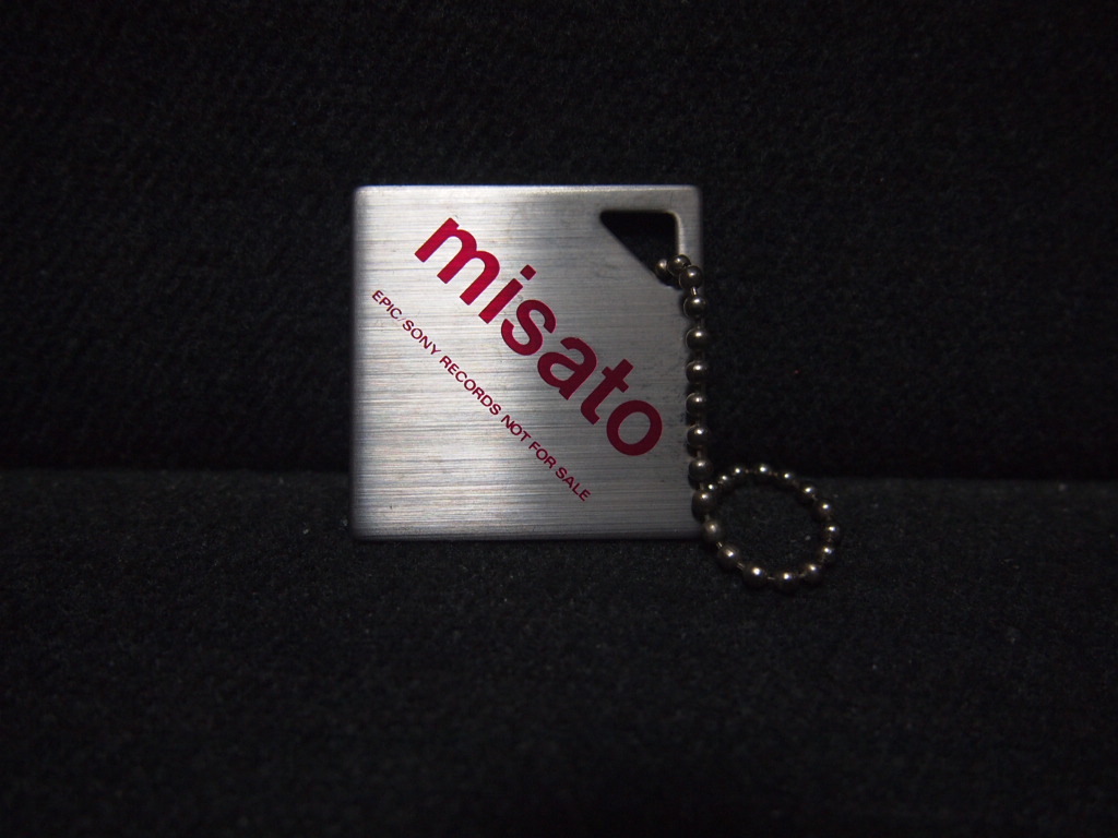  Watanabe Misato не продается брелок для ключа алюминиевый EPIC SONY редкость?