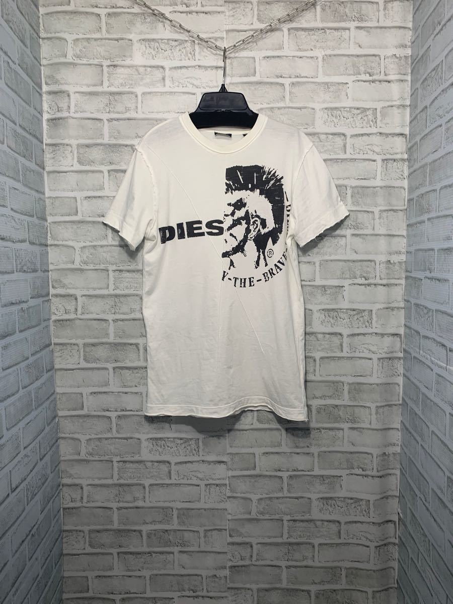 DIESEL ディーゼル　ドッキング　ロゴ　Tシャツ　再構築