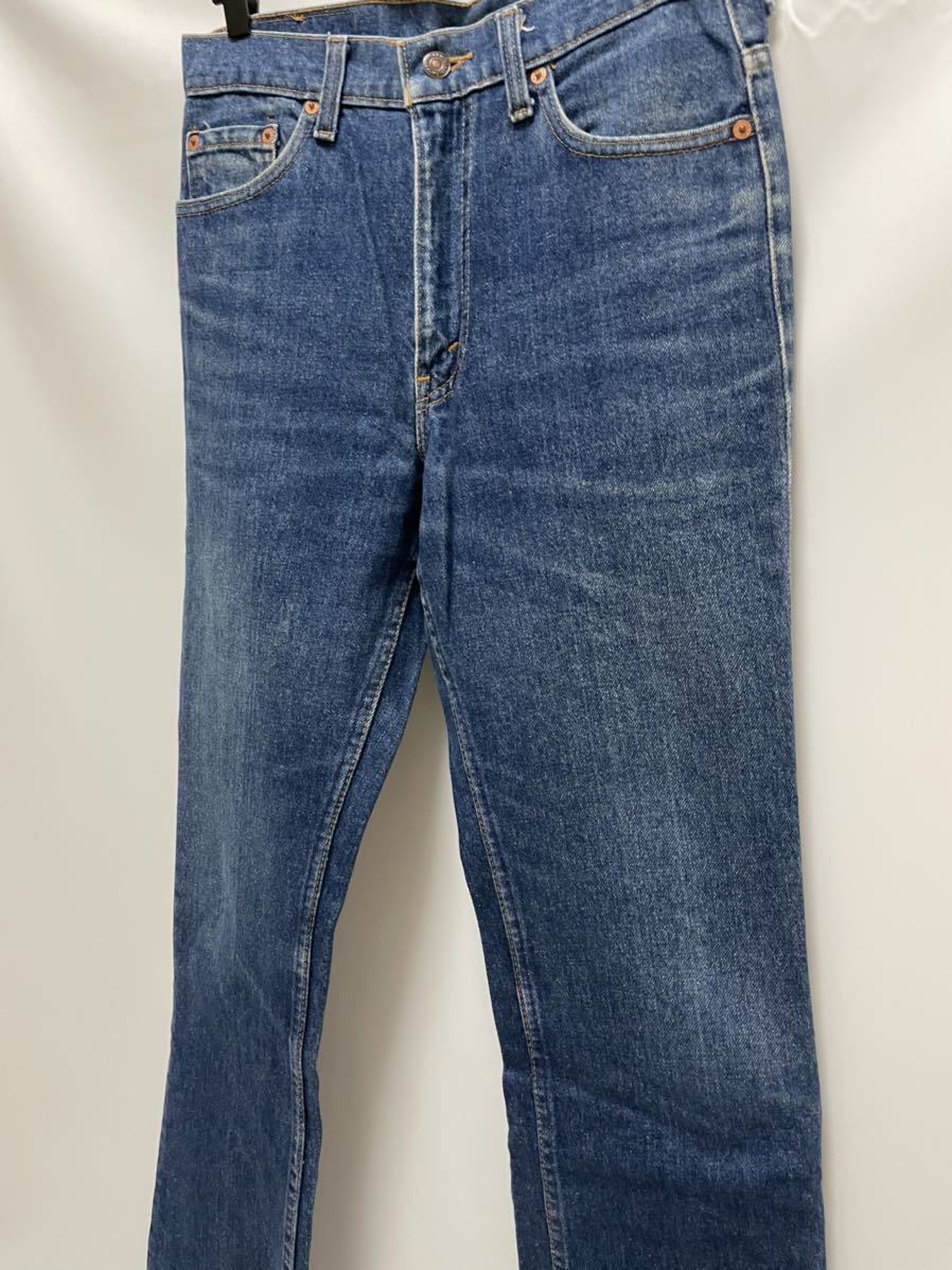 90s USA производства хорошо цвет Levi's 517 Denim брюки ботинки cut индиго w30 Vintage Vintage 92 год производства MADE IN USA #6