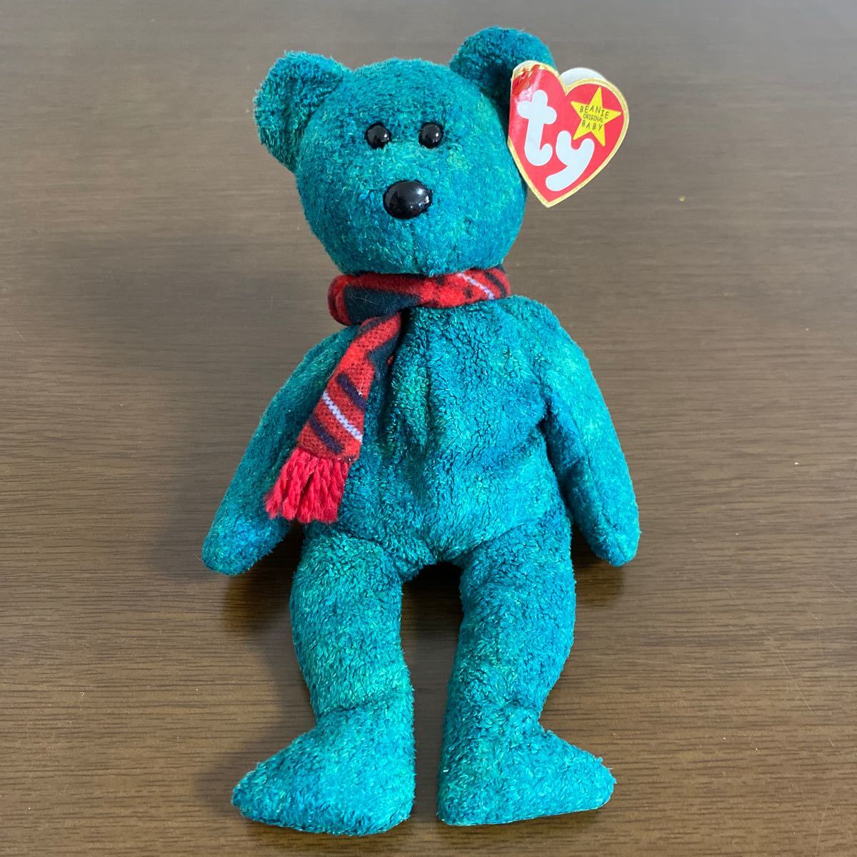 Paypayフリマ Beanie Babies マフラーベア 緑 名前wallace 1991 1 25生まれ Paypayフリマ Beanie Babies マフラーベア 緑 名前wallace 1991 1 25生まれ