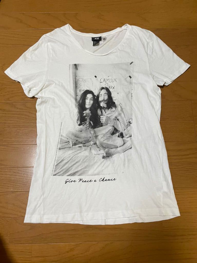 Yahoo!オークション - H&M ジョン・レノン オノ・ヨーコ Yahoo!オークション - H&M ジョン・レノン オノ・ヨーコ
