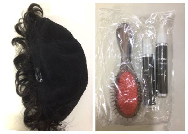 AW15 ① total hand .. hand made full wig Short medical care for also AW15