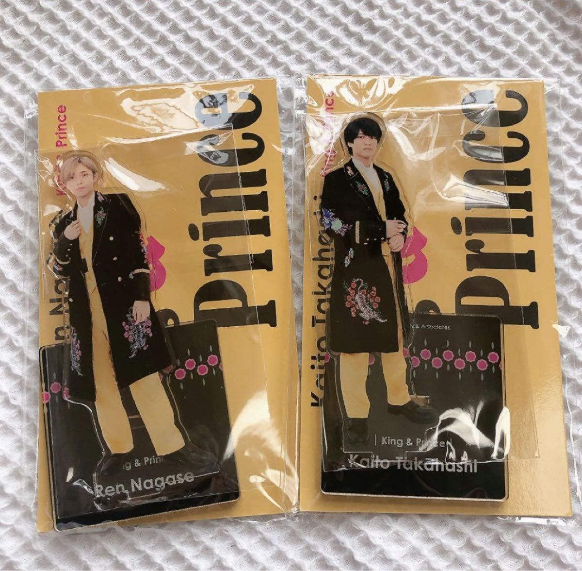 King & Prince アクスタFest アクリルスタンド 永瀬廉 髙橋海人 2個