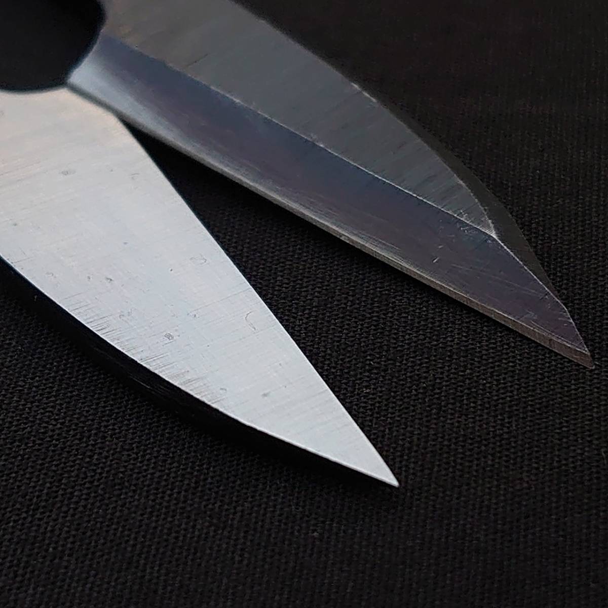 糸切鋏 握り鋏 和鋏 刺繍鋏 美鈴 全長約110㎜ 裁縫道具 刺繍道具 日本製 Japanese Embroidery scissors Thread cutting【2078】【DK627】_画像3