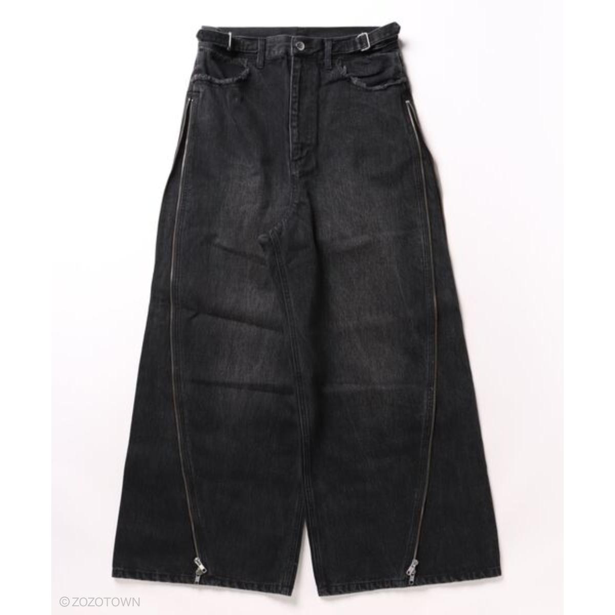 GRANCY】 【GRANCY】ZipDesign Buggy DenimPants / ジップデザイン 