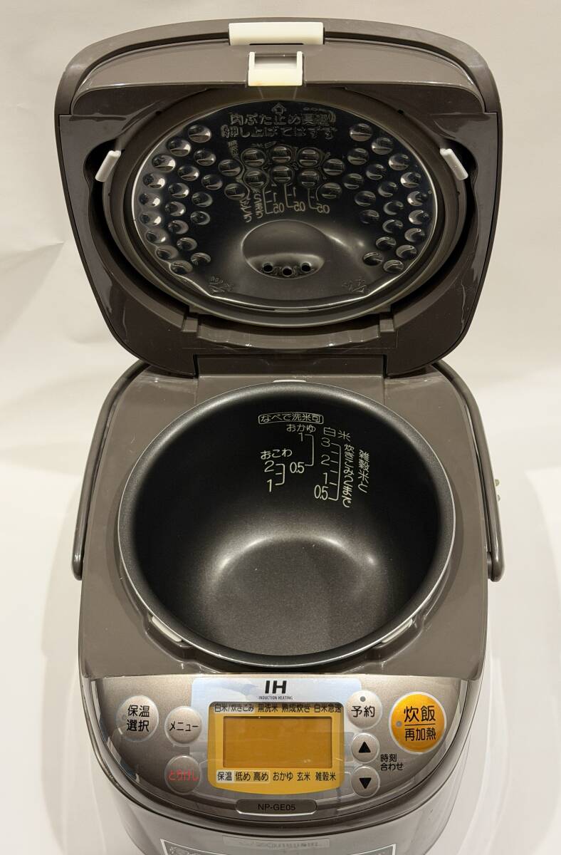 象印 炊飯器 極め炊き NP-GE05 3合炊き_画像2