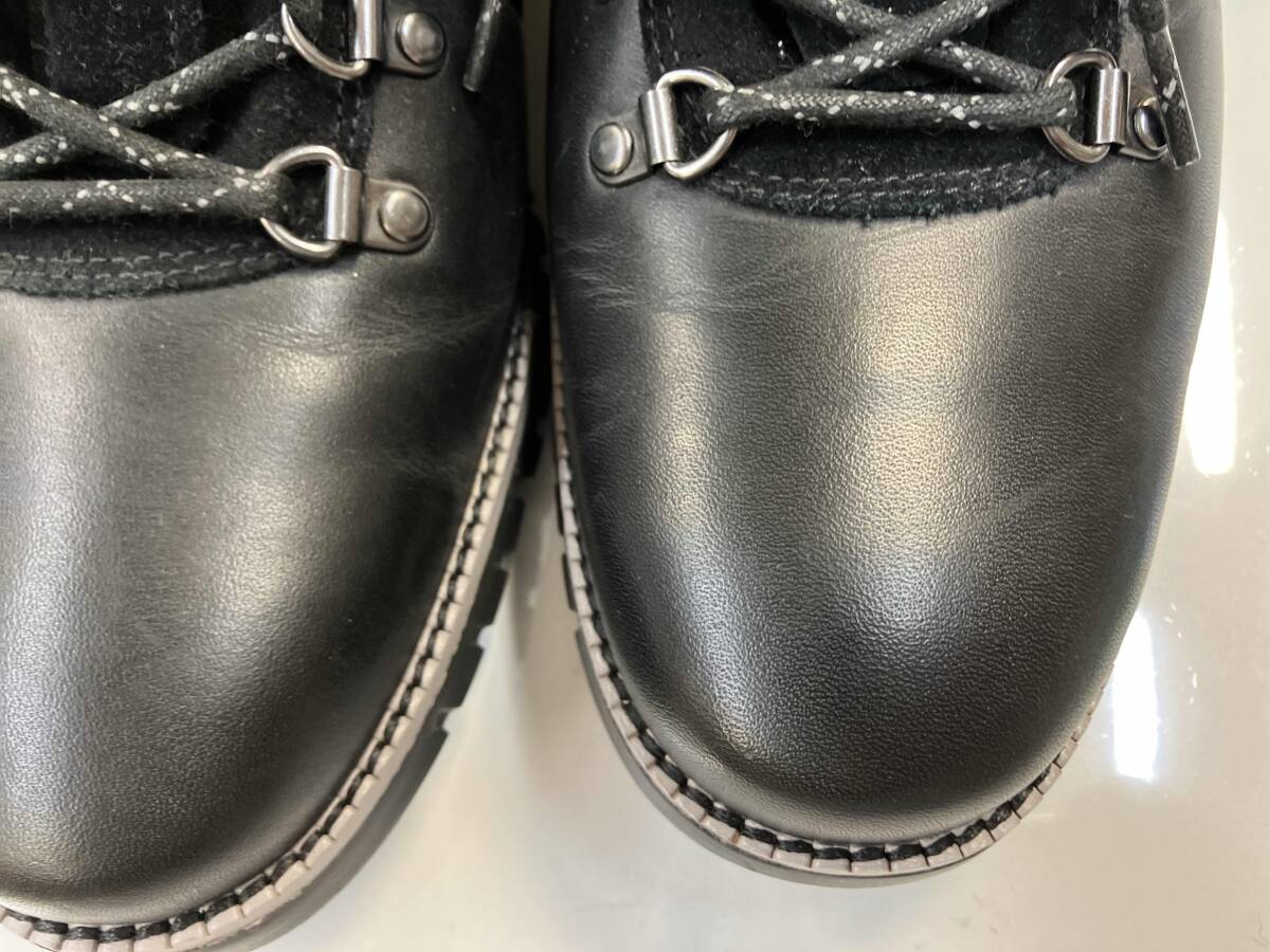 COLE HAAN コールハーン ZEROGRAND HIKER レザーブーツ メンズシューズ サイズ9 1/2W ブラック 黒 ベトナム製 C26254_画像4