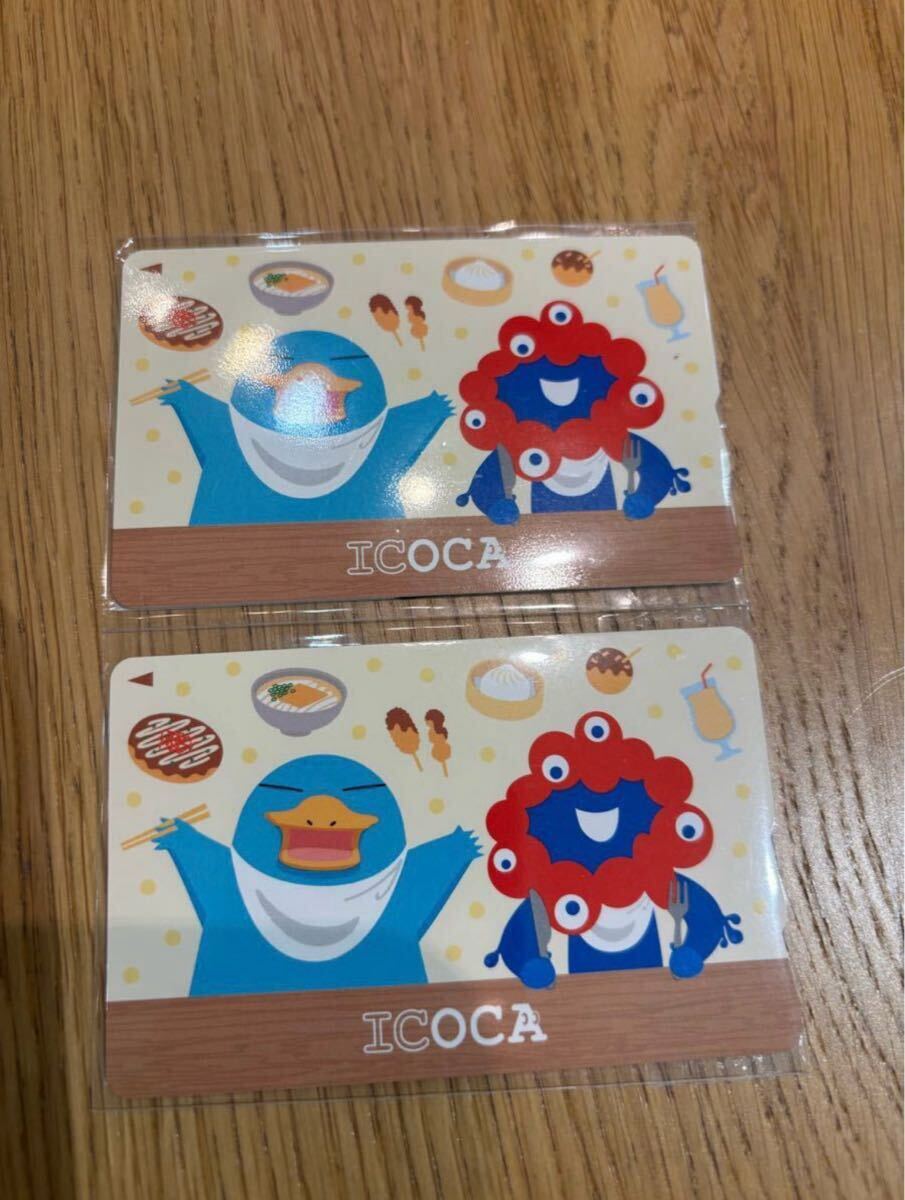 大阪関西万博限定 ICOCA イコちゃん ミャクミャク 2枚セット_画像1