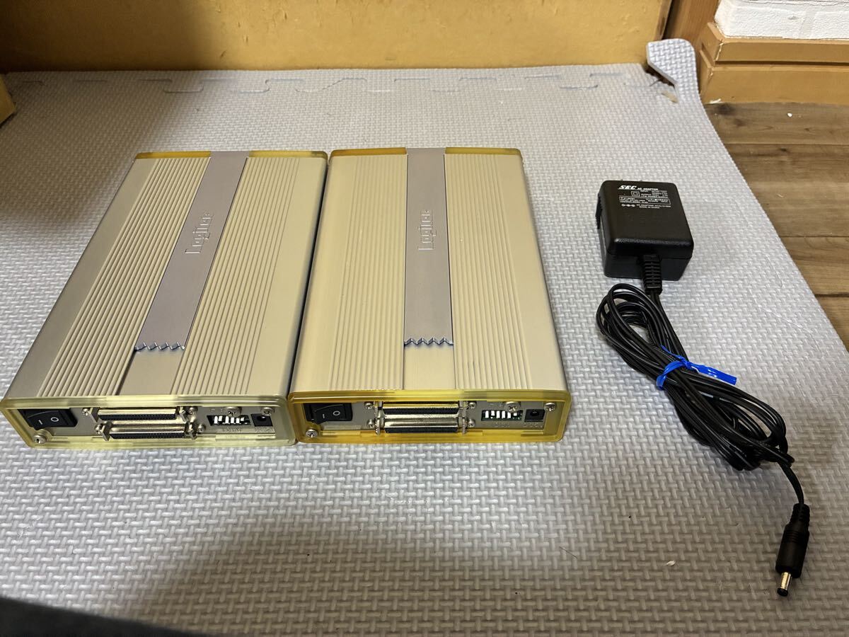 通電確認済みジャンク扱い logitec ロジテック MOドライブ MO 640MB LMO-A636S_画像2