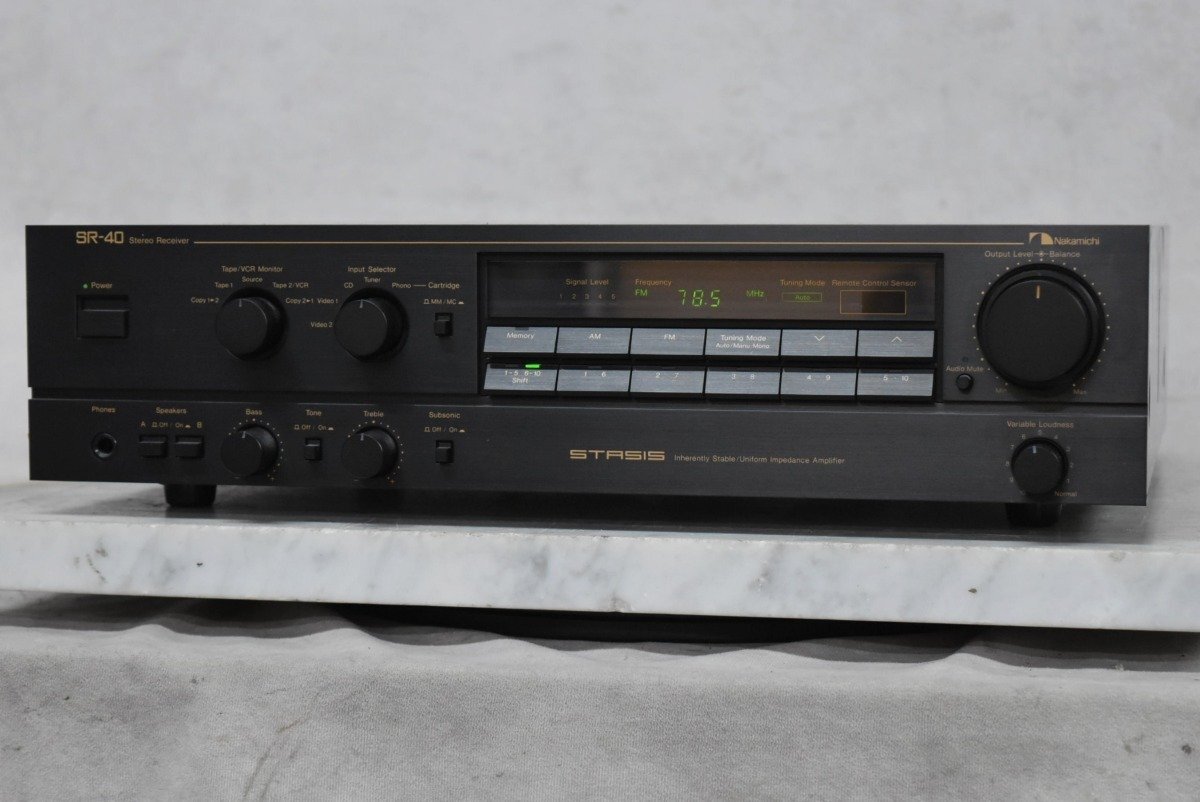 [G] Nakamichi SR-40 стерео ресивер "Накамити" 3302399