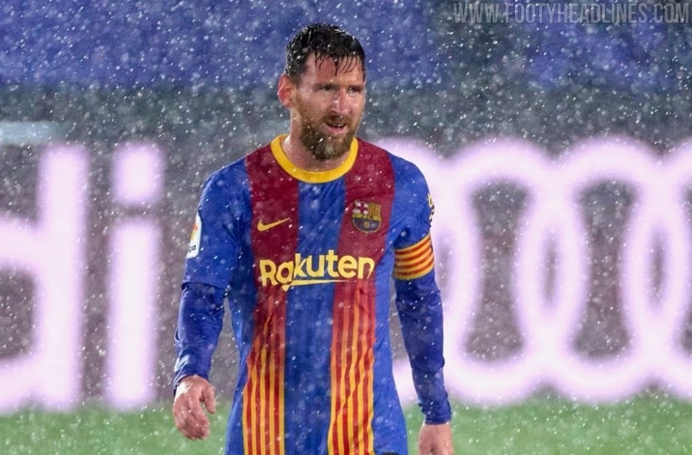 20-21バルセロナ FC Barcelona(4th)#10 メッシ MESSI 半袖 Nike正規 ラ