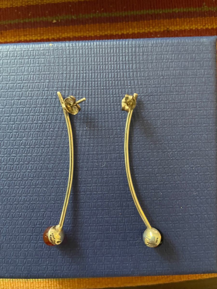お値下げアガットシルバーピアス golf-gakkai.jp