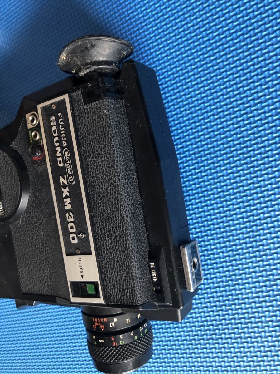 ◎ FUJICA Single-8 SOUND ZXM300 フジカ　シングル8 ビデオカメラ　ユーズド　ジャンク品_画像4