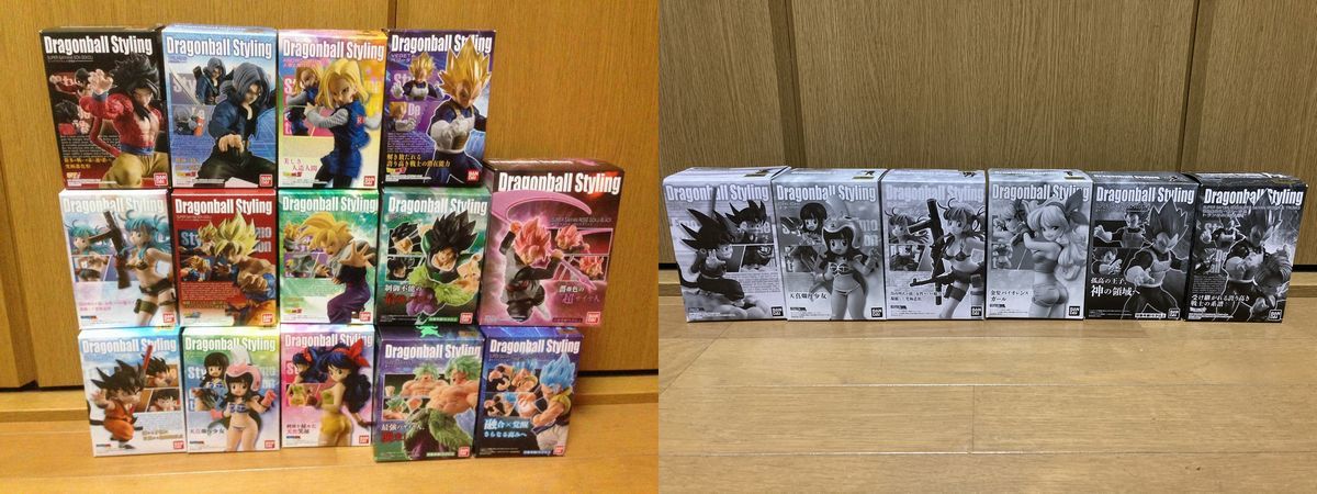 送料無料! ドラゴンボール スタイリング 20種セット プレミアム