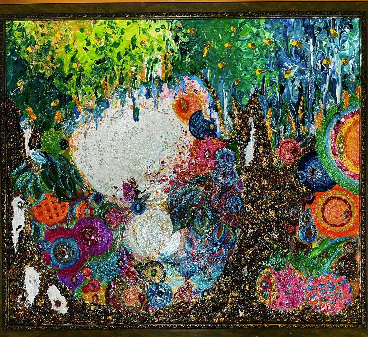 絵画直筆抽象画手描きレイキヒーリング木妖精風景 妖精の不思議な森 大型額付き1点物女流画家協会展入選歴有即日発送 Letao乐淘 专业日本雅虎代拍代购 絵画直筆抽象画手描きレイキヒーリング木妖精風景 妖精の不思議な森 大型額付き1点物女流画家協会展入選歴有即日発送 Letao乐淘 专业日本雅虎代拍代购