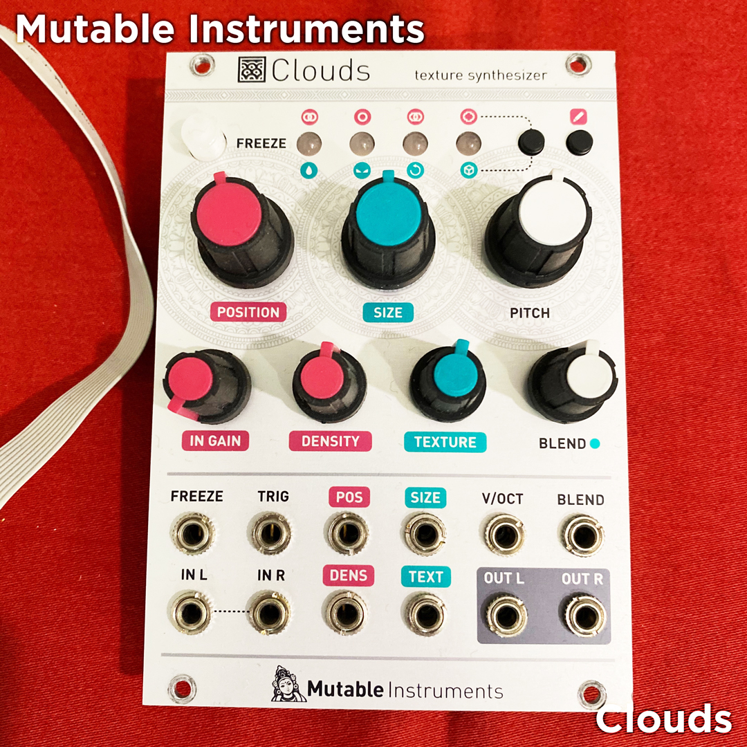 Mutable Instruments Clouds グラニュラーサンプラー シンセ