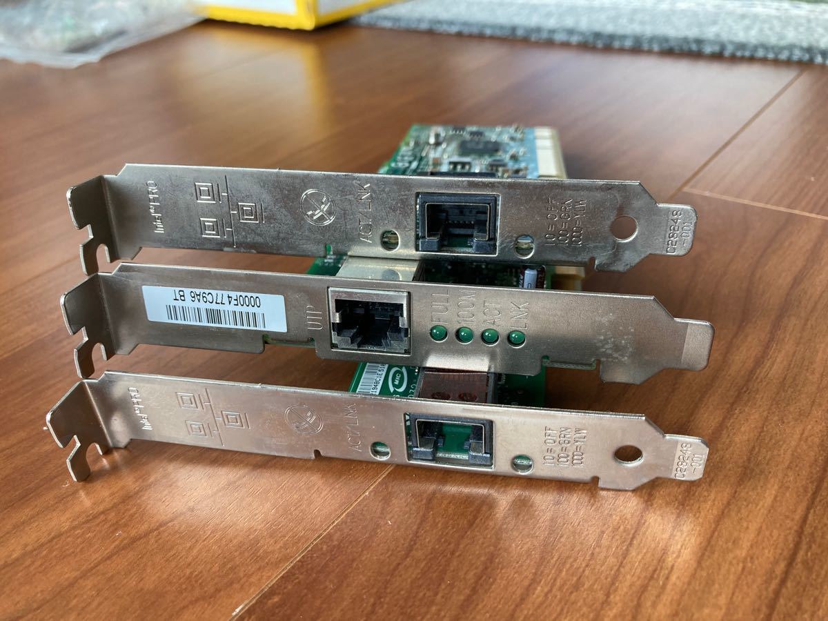 PayPayフリマ|デスクトップPC用LANボード(PCI接続NIC)3個セット(1000BASE×2 100BASE×1) PayPayフリマ|デスクトップPC用LANボード(PCI接続NIC)3個セット(1000BASE×2 100BASE×1)
