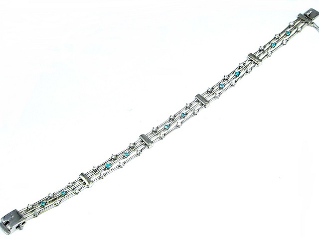宝石屋本舗】天然パライバトルマリン0.25ct ダイヤモンド0.75ct K18WG