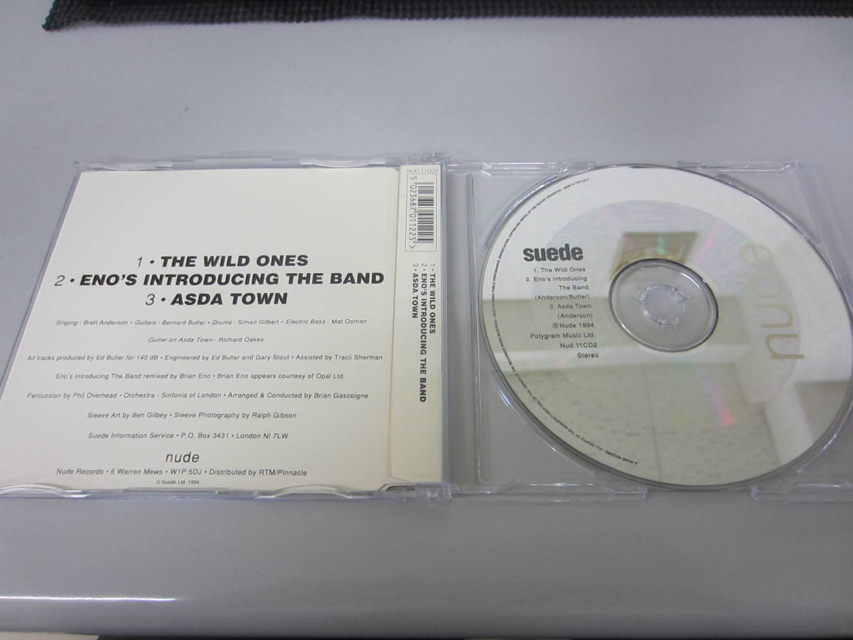 Suede/The Wild Ones UK盤 NUD11CD2 ネオアコ ギターポップ OASIS Blur Radiohead Ride PULP Travis Manic Street Preachers Gene Elastica_画像2