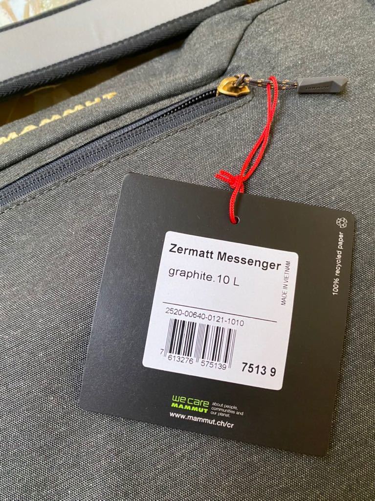 【福袋セール】 マムート MAMMUT Zermatt ツェルマットメッセンジャー Messenger ショルダーバッグ