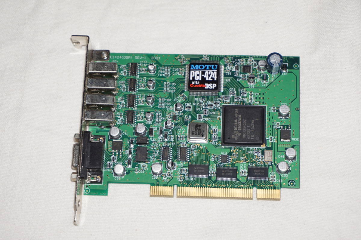 ★　送料無料！　★　MOTU　オーディオインターフェース　コアシステム　【 PCI-424 with CueMix DSP】