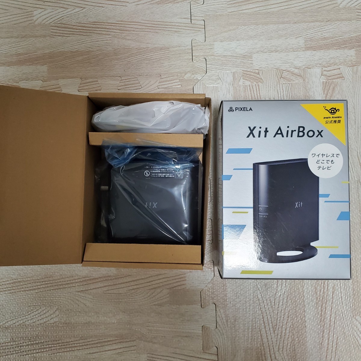 PayPayフリマ｜【アンテナケーブル付】PIXELA Xit AirBox XIT-AIR110W