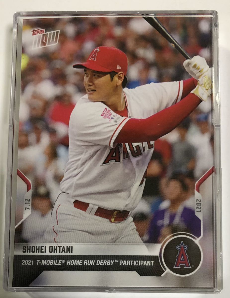 Topps NOW 2021 大谷翔平 #496 ホームランダービー出場記念カード 2021 T-MOBILE Home Run Derby Participant 20枚セット　MVP_画像1