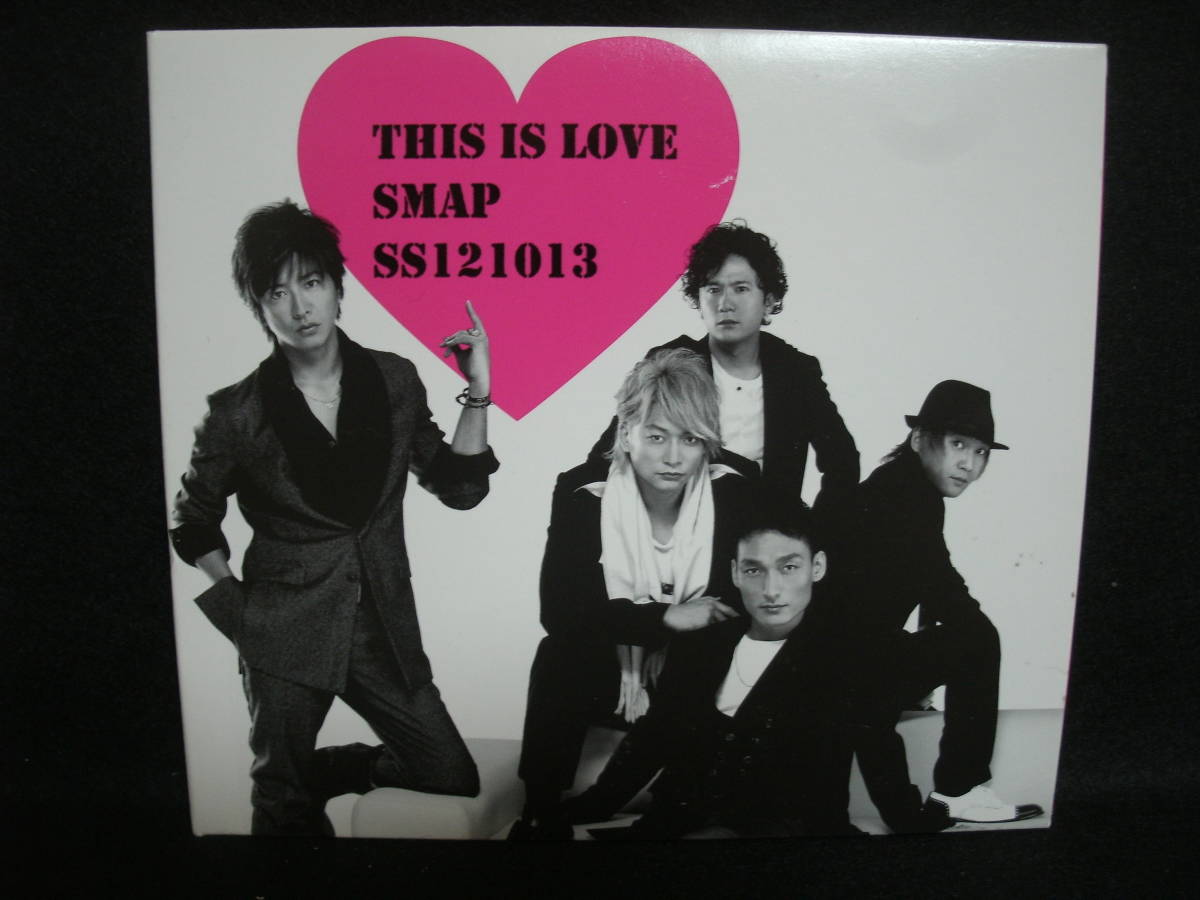 ●送料無料●中古CD● CD+DVD / SMAP / THIS IS LOVE / スマップ_画像1
