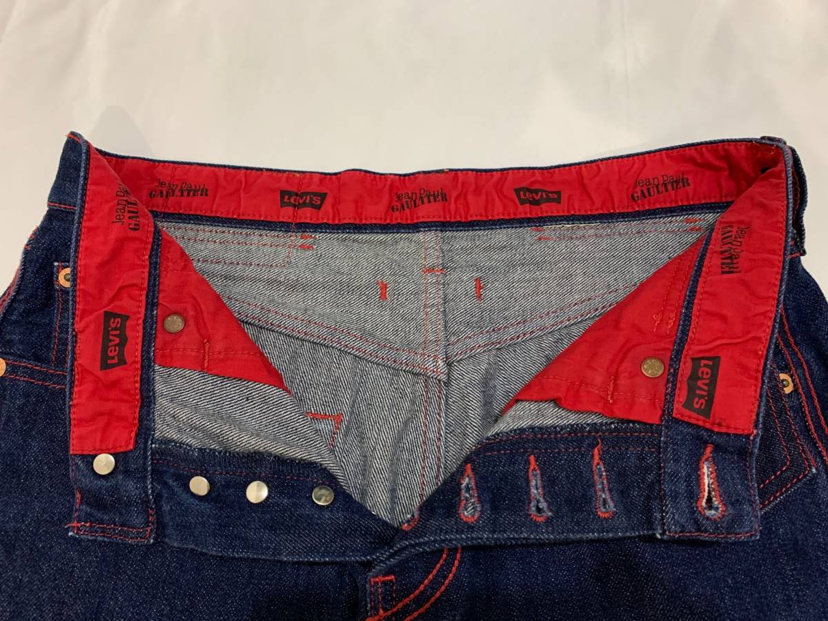 Jean Paul GAULTIER ジャンポール　ゴルチエ ゴルチェ　Levi&#039;s リーバイス　ハーフパンツ　半ズボン　デニム　ジーンズ　archive