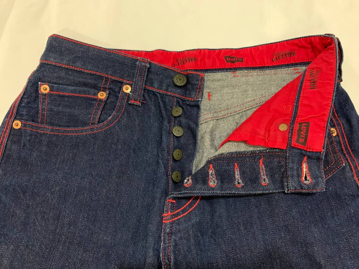 Jean Paul GAULTIER ジャンポール　ゴルチエ ゴルチェ　Levi&#039;s リーバイス　ハーフパンツ　半ズボン　デニム　ジーンズ　archive