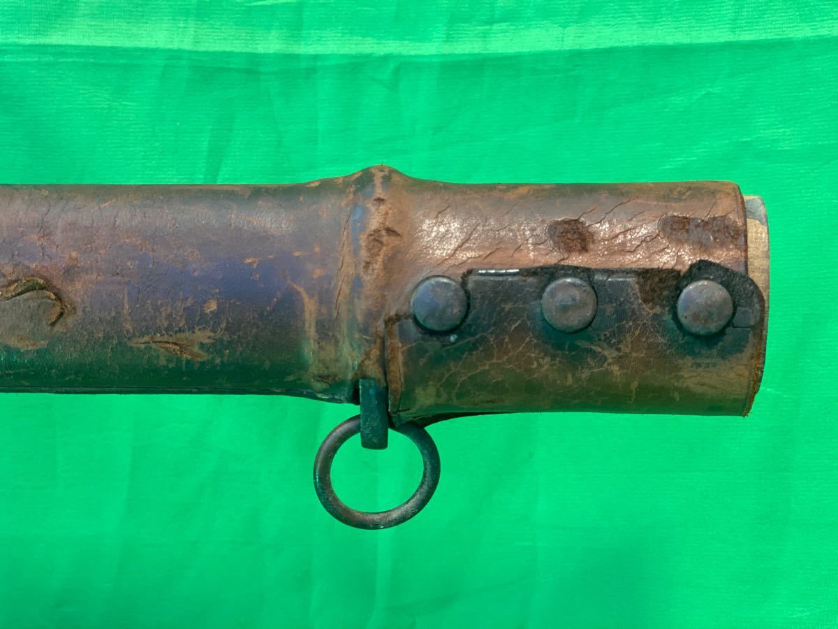 略式軍刀拵入 模造刀 旧日本陸軍 皮鞘 軍刀】略式軍刀 野外 本物 旧日本軍 模造刀 居合刀 鞘|Yahoo