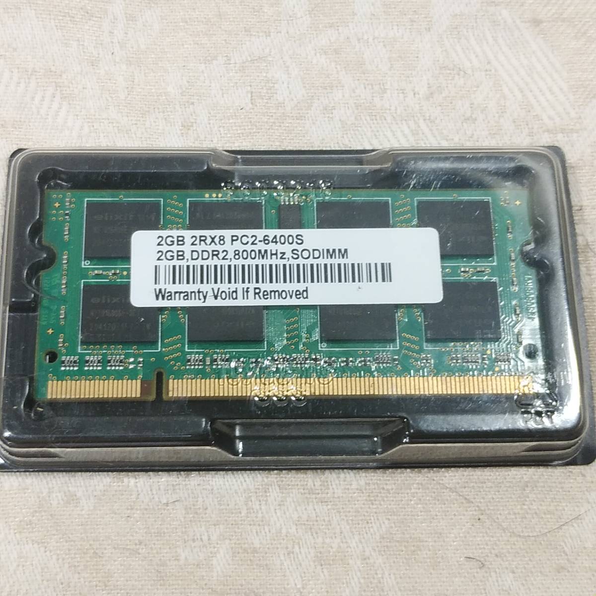 新品ノートPC用メモリノーブランド品PC2-6400S DDR2 800MHz 2GBメモリ(2GB×1枚) 送料120円～  JChere雅虎拍卖代购