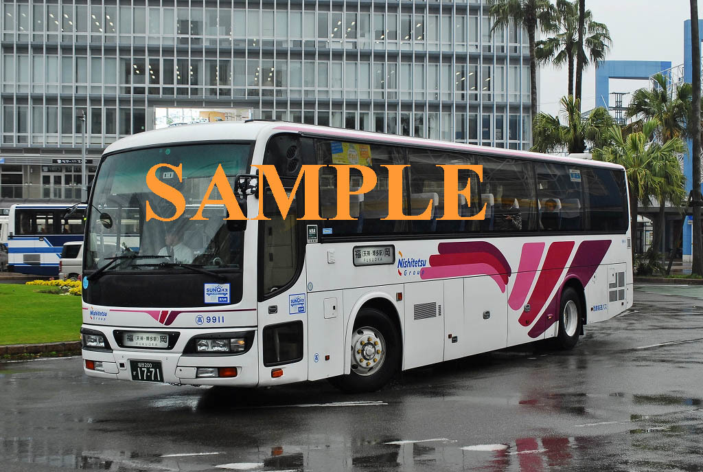 D-15A[ автобус фотография ]L версия 5 листов запад металлический автобус запад .C запад .SD Phoenix Miyazaki линия (1)