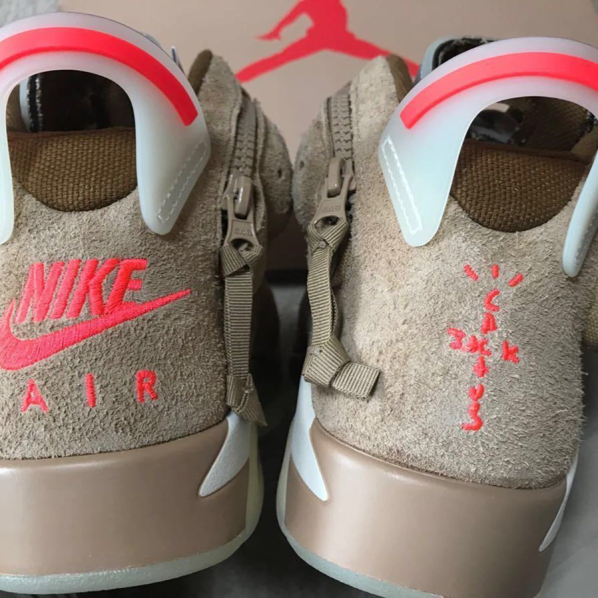 ナイキ エアジョーダン6×トラヴィススコット BritishKhaki 27.5cm 未試着 未使用 5
