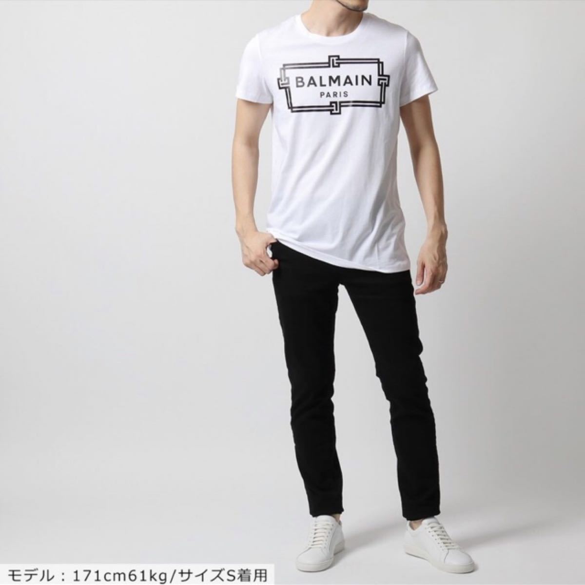 【新品】BALMAIN バルマン Tシャツ 半袖 カットソー クルーネック