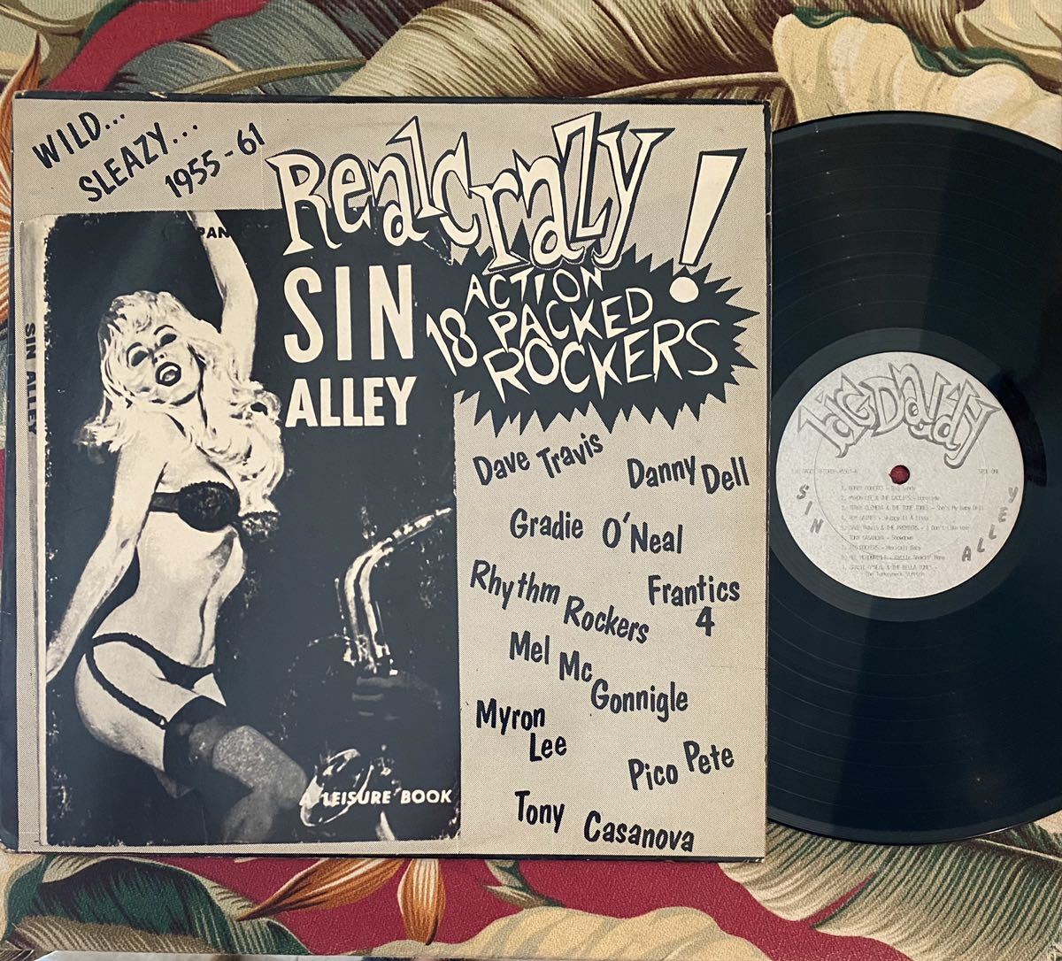 Various Sin Alley Vol.1 LP Big Daddy Records ロカビリー Black R&Rの画像1