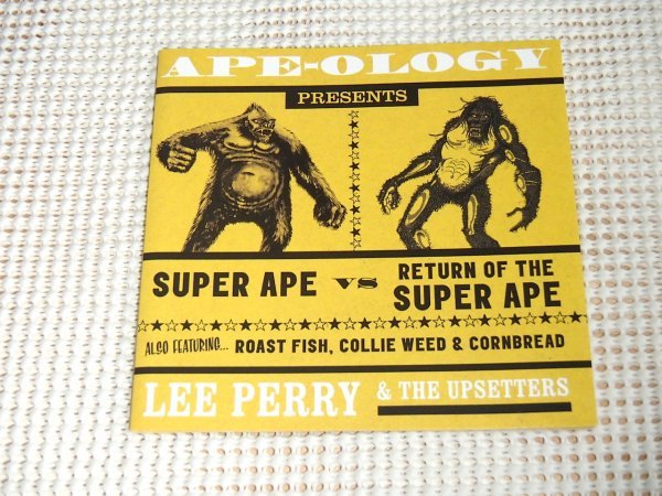 2CD Lee Perry & The Upsetters リー ペリー Ape-ology / super ape JA original音源 Scratch The Super Ape を収録 名盤3作+レア音源 低音