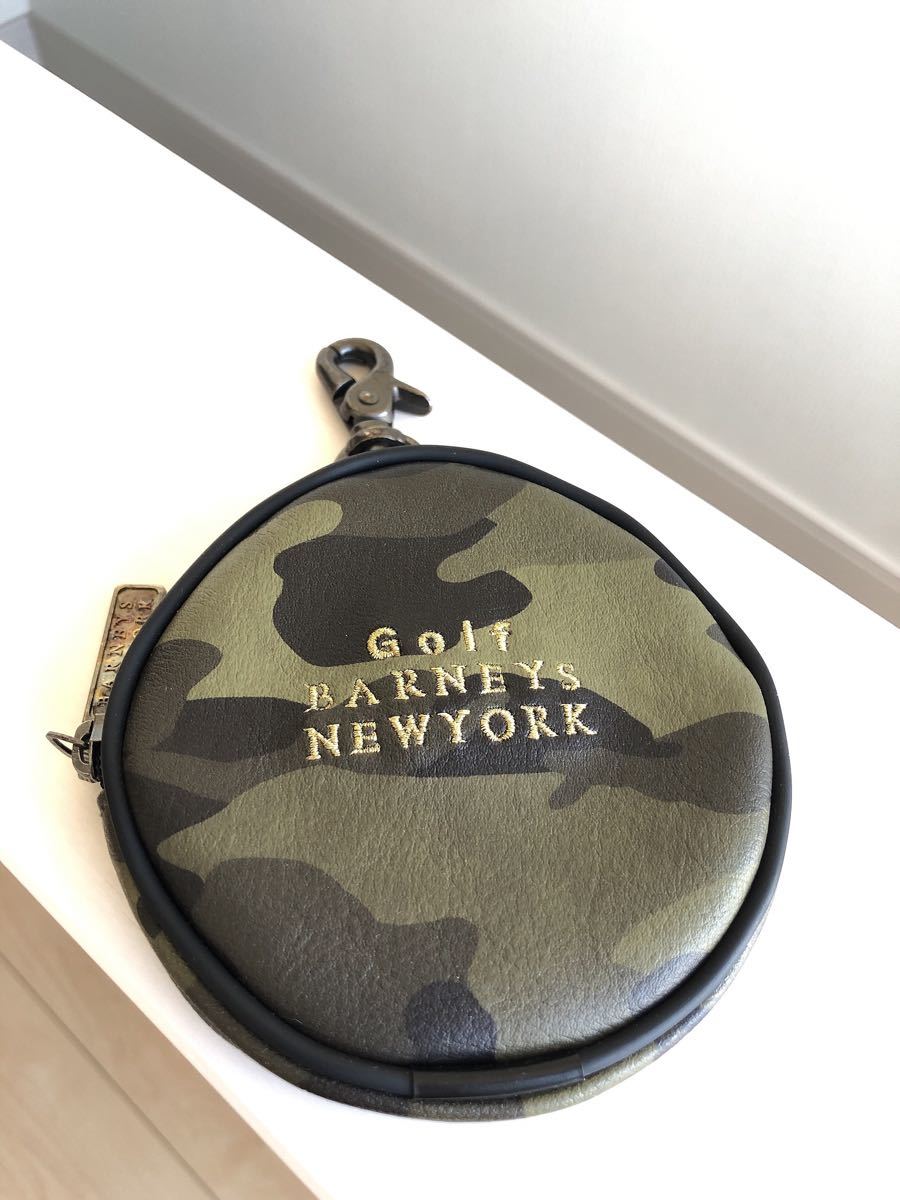 BARNEYS NEWYORK】ゴルフボールポーチ/E-24 - ラウンド用品 BARNEYS NEWYORK】ゴルフボールポーチ/E-24 - ラウンド用品