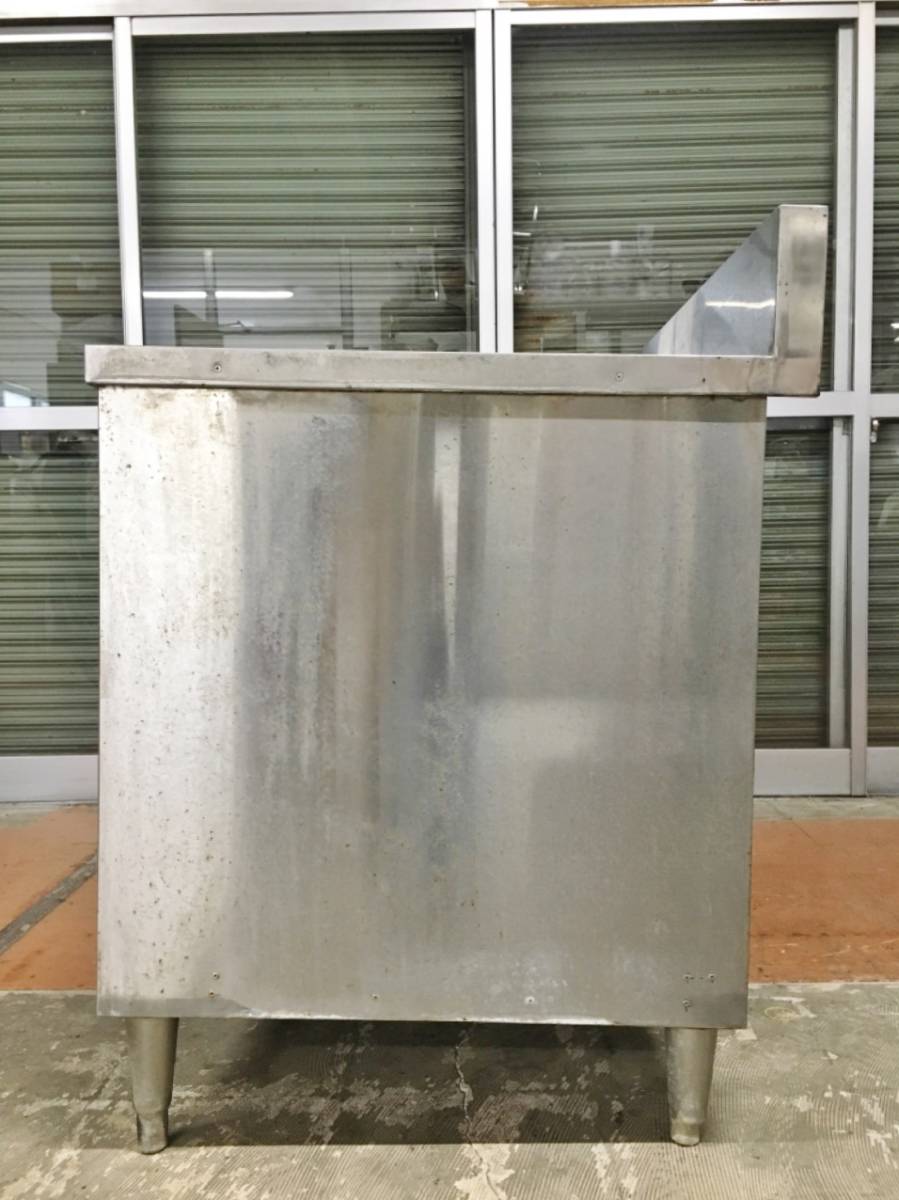 ステンレス 戸棚 収納庫 業務用 厨房機器 中棚付 作業用-