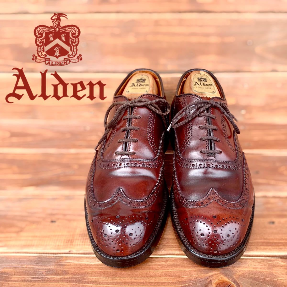 SALE/72%OFF】 ALDEN 974 cordovan 7C E 25cm tdh-latinoamerica.de