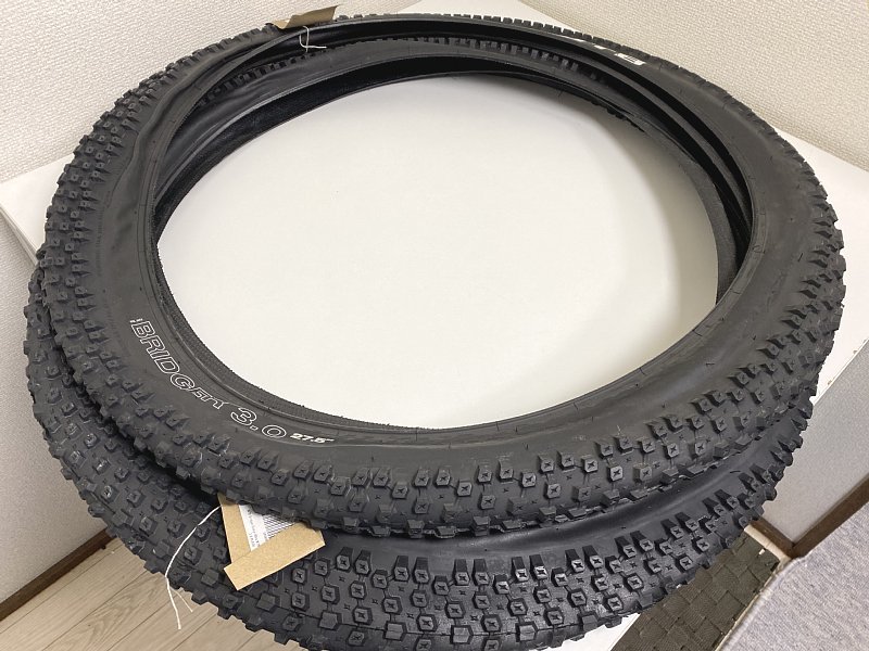 新作人気モデル WTB BRIDGER 27.5x3.0タイヤ2本セット パーツ